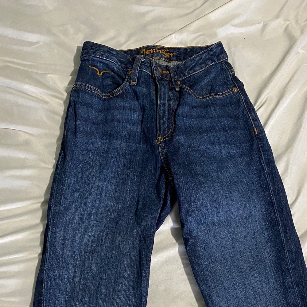 Kimes Ranch Dark Blue Women's Flare Jeans